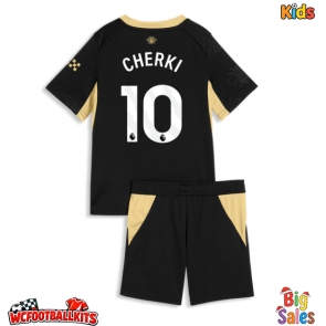 Manchester City Rayan Cherki #10 Replica Away Stadium Kit for Kids 2026-27 Short Sleeve (+ pants)